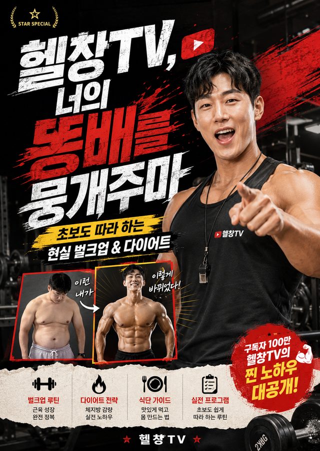 너의 똥배를 뭉개주마